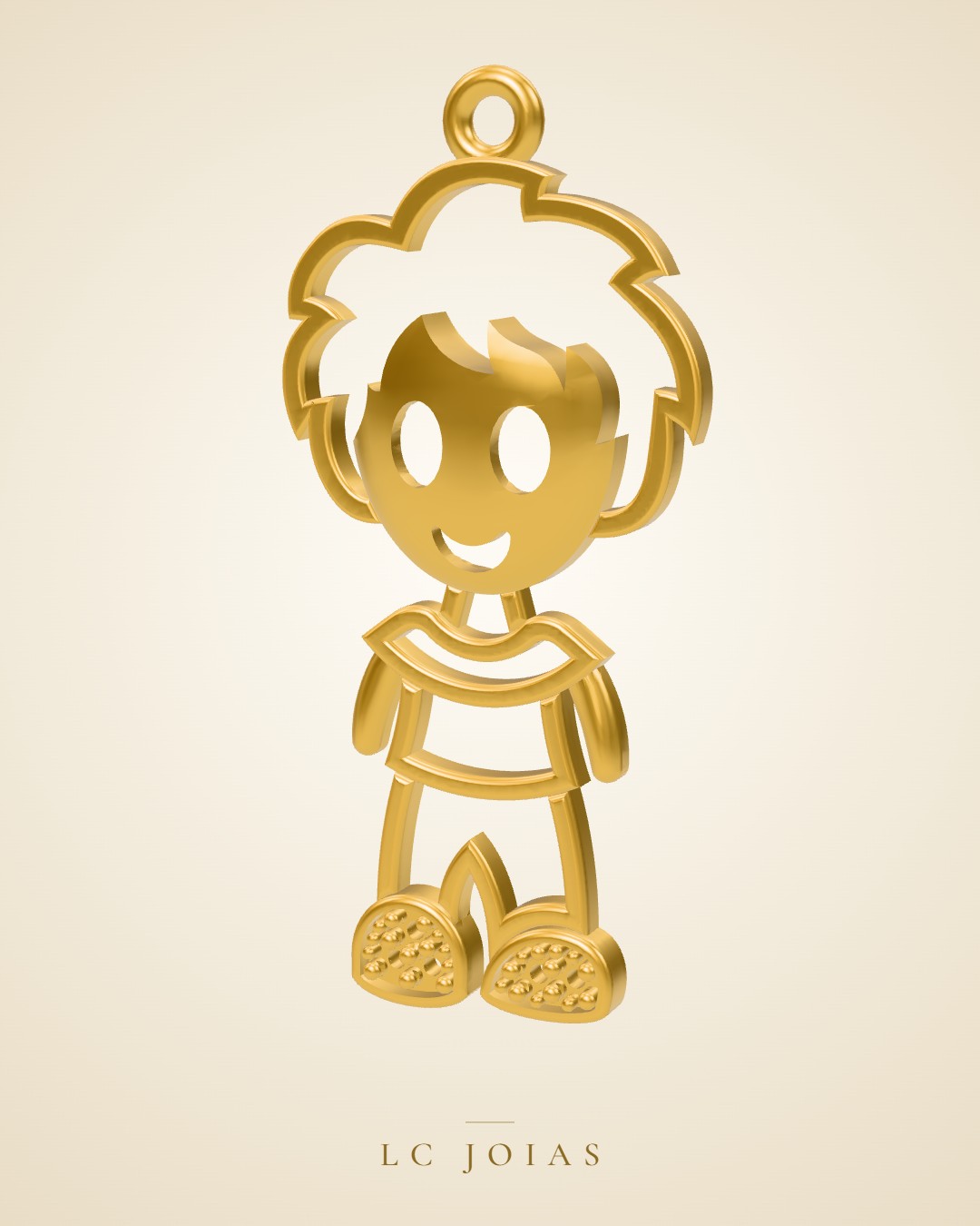 Pingente 7042 pg em ouro