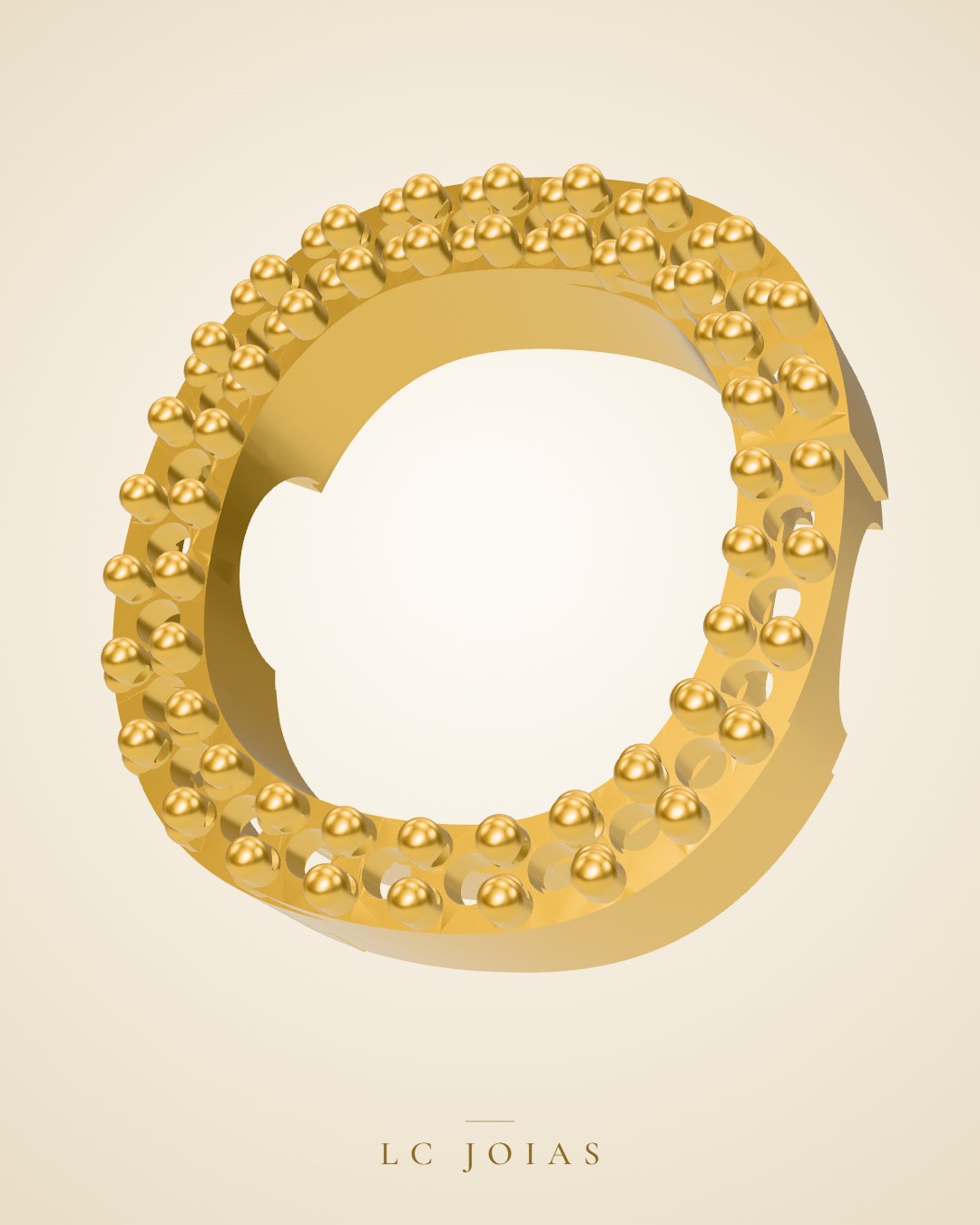 Berloque 1156 c ber em ouro