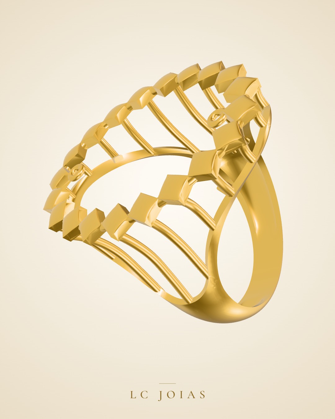 Anel 7499 an ok a em ouro