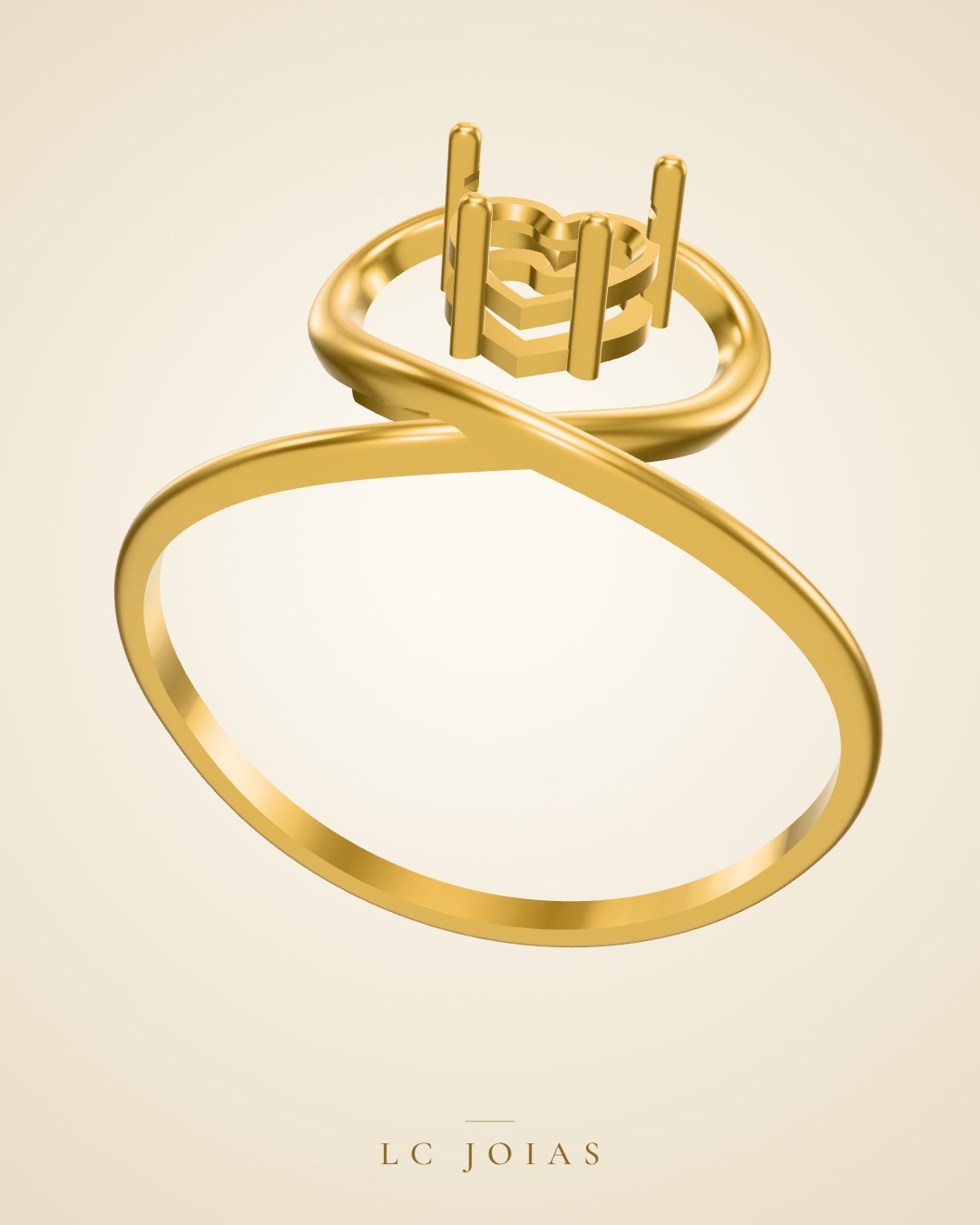 Anel 1465 an em ouro