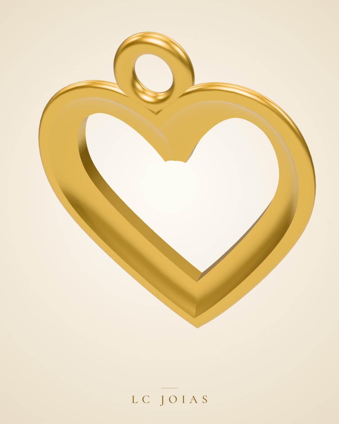 Pingente 1500 pg b em ouro