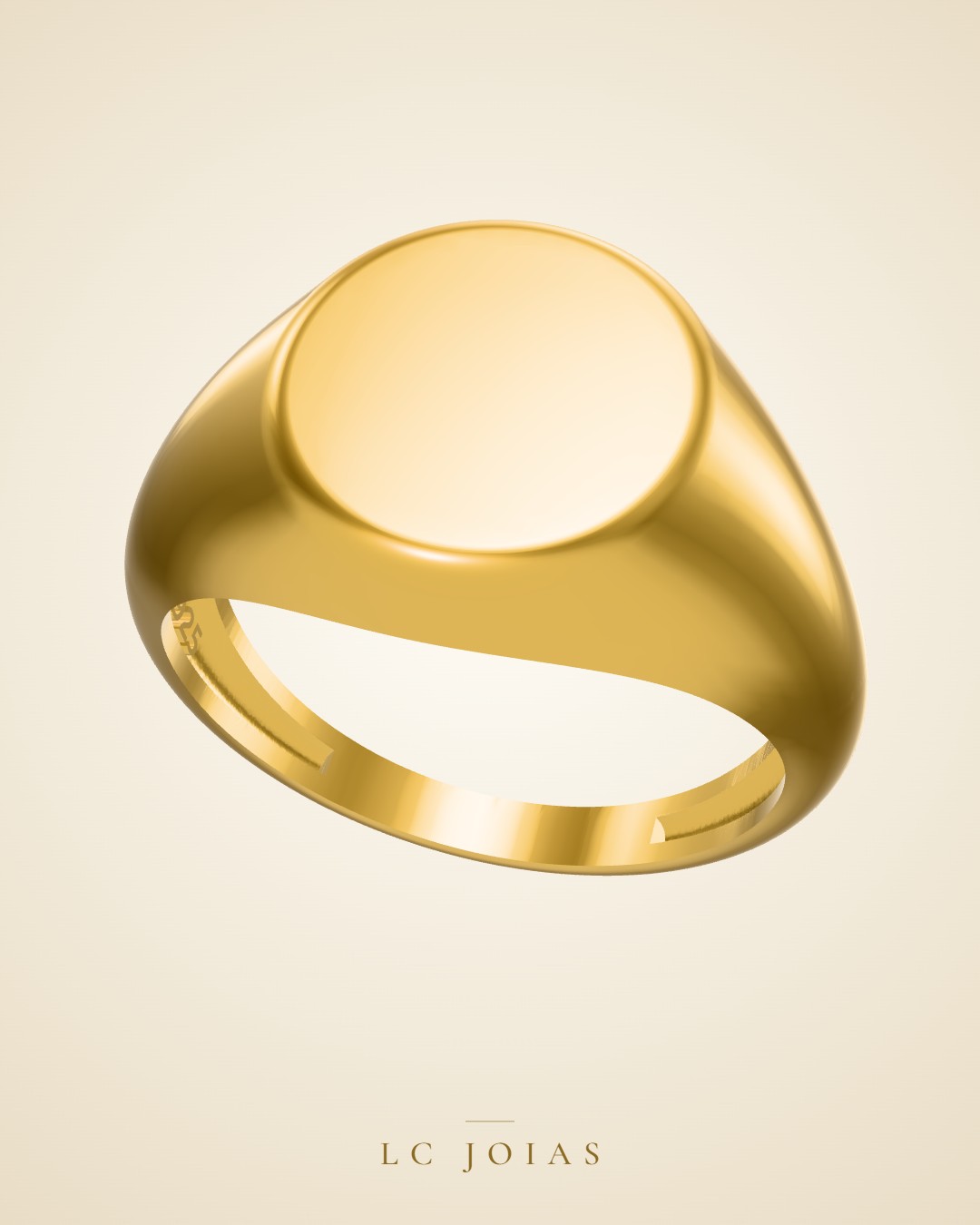 Anel ag 2366 an n 14 s em ouro