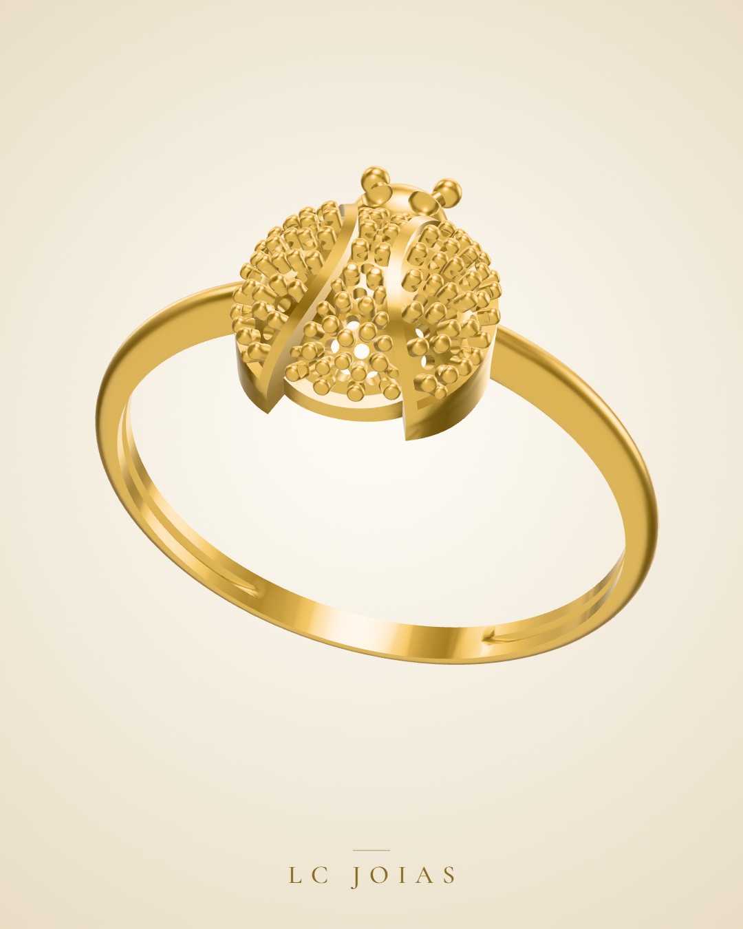 Anel 728 an em ouro