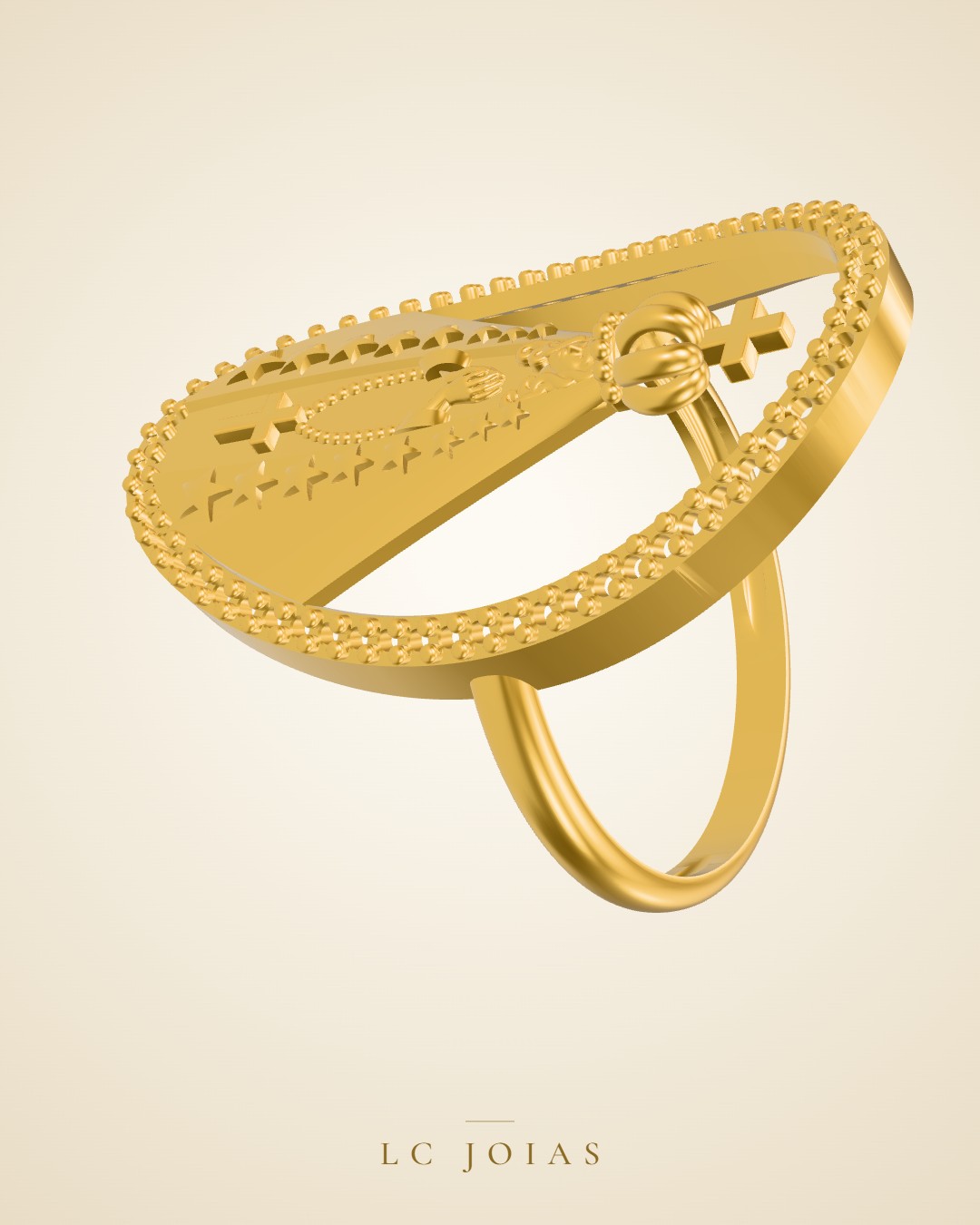Anel 806 an em ouro