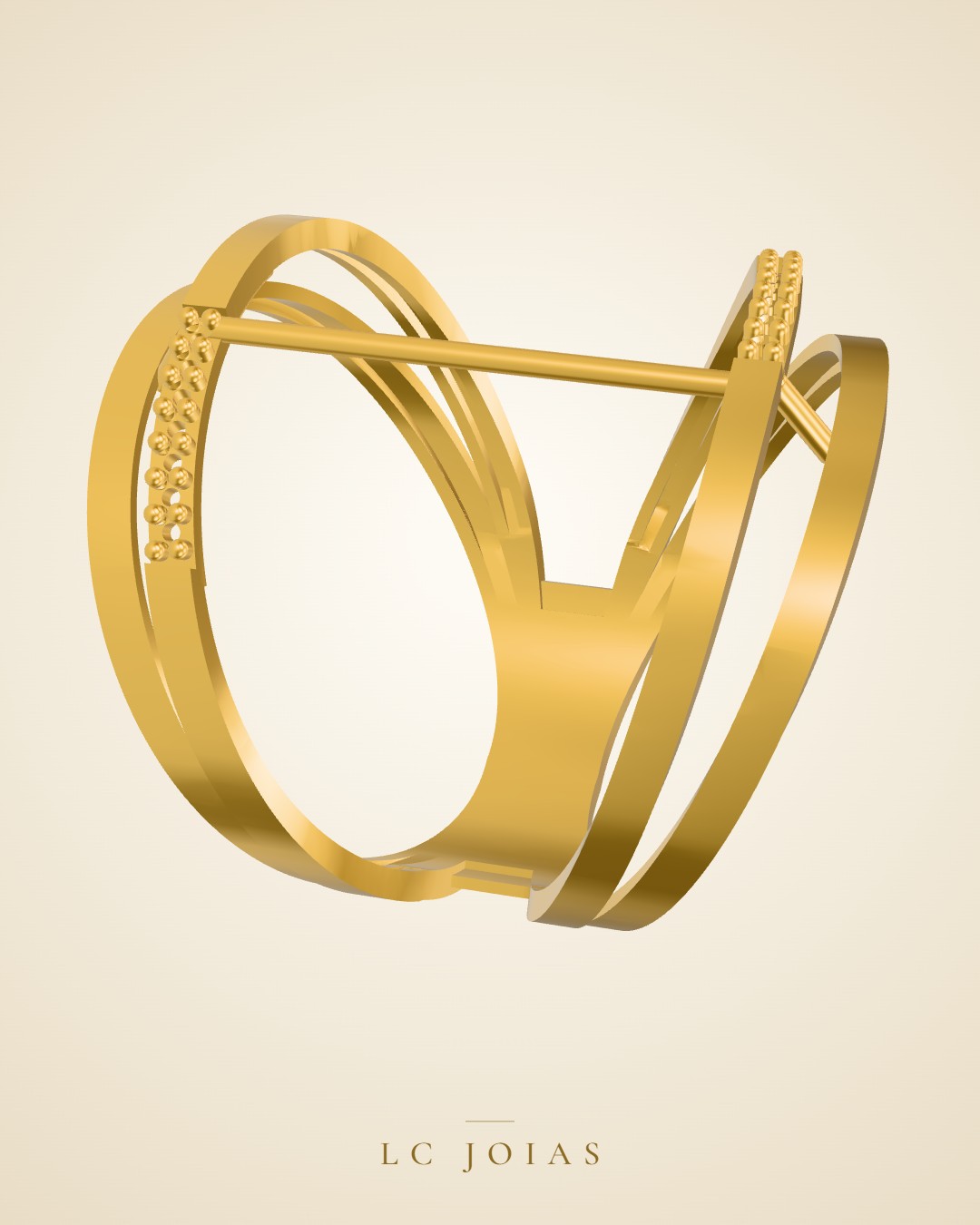 Anel 8161 an em ouro