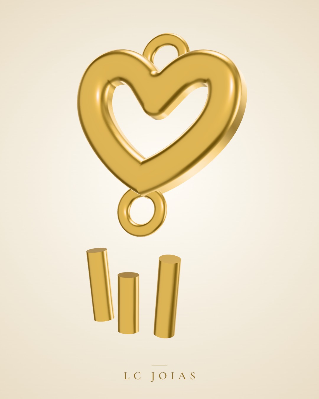 Pingente 1628 pg a em ouro