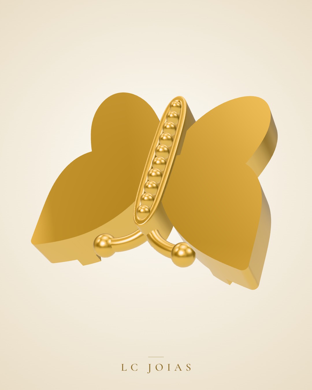 Berloque 840 z ber b em ouro