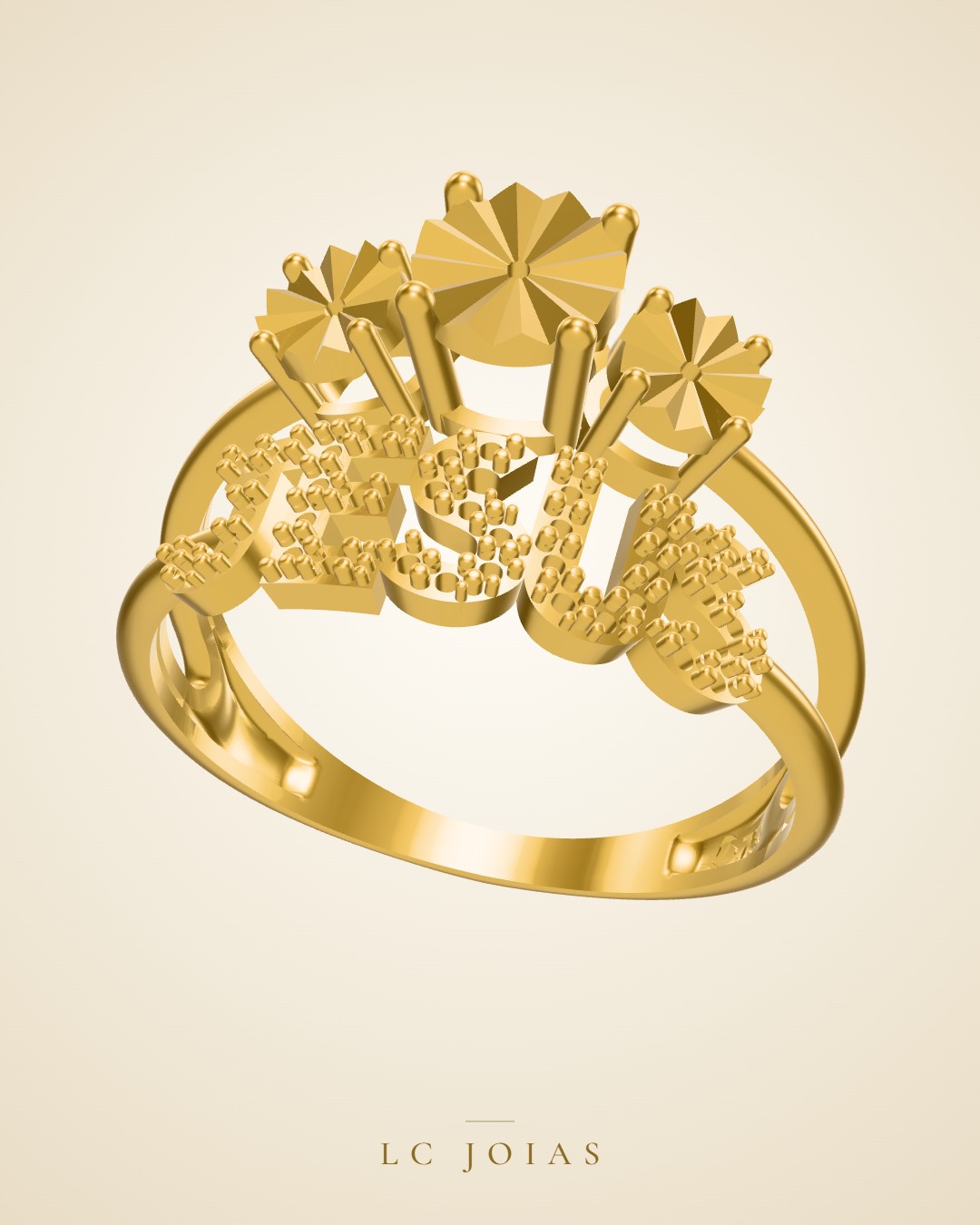 Anel 6247 an em ouro