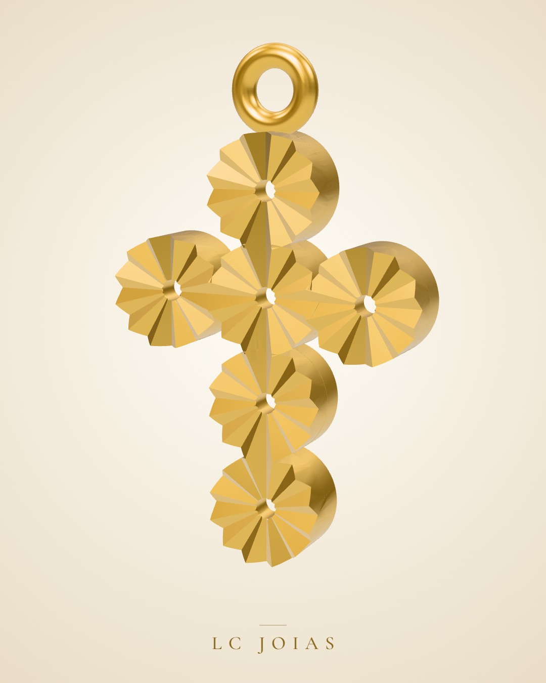 Pingente 6558 pg em ouro