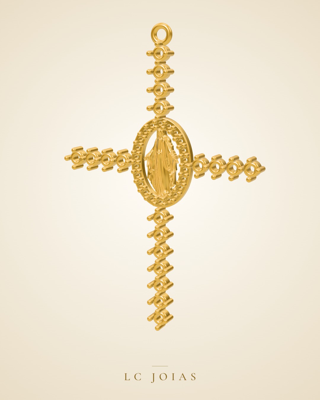 Pingente 7285 pg em ouro