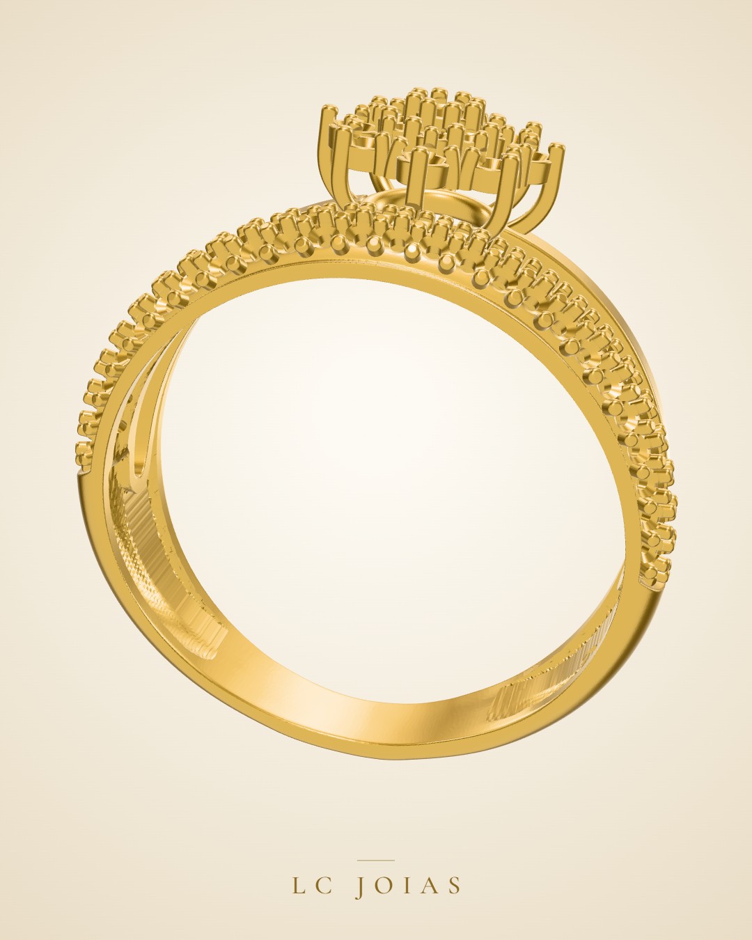 Anel 1278 z an em ouro