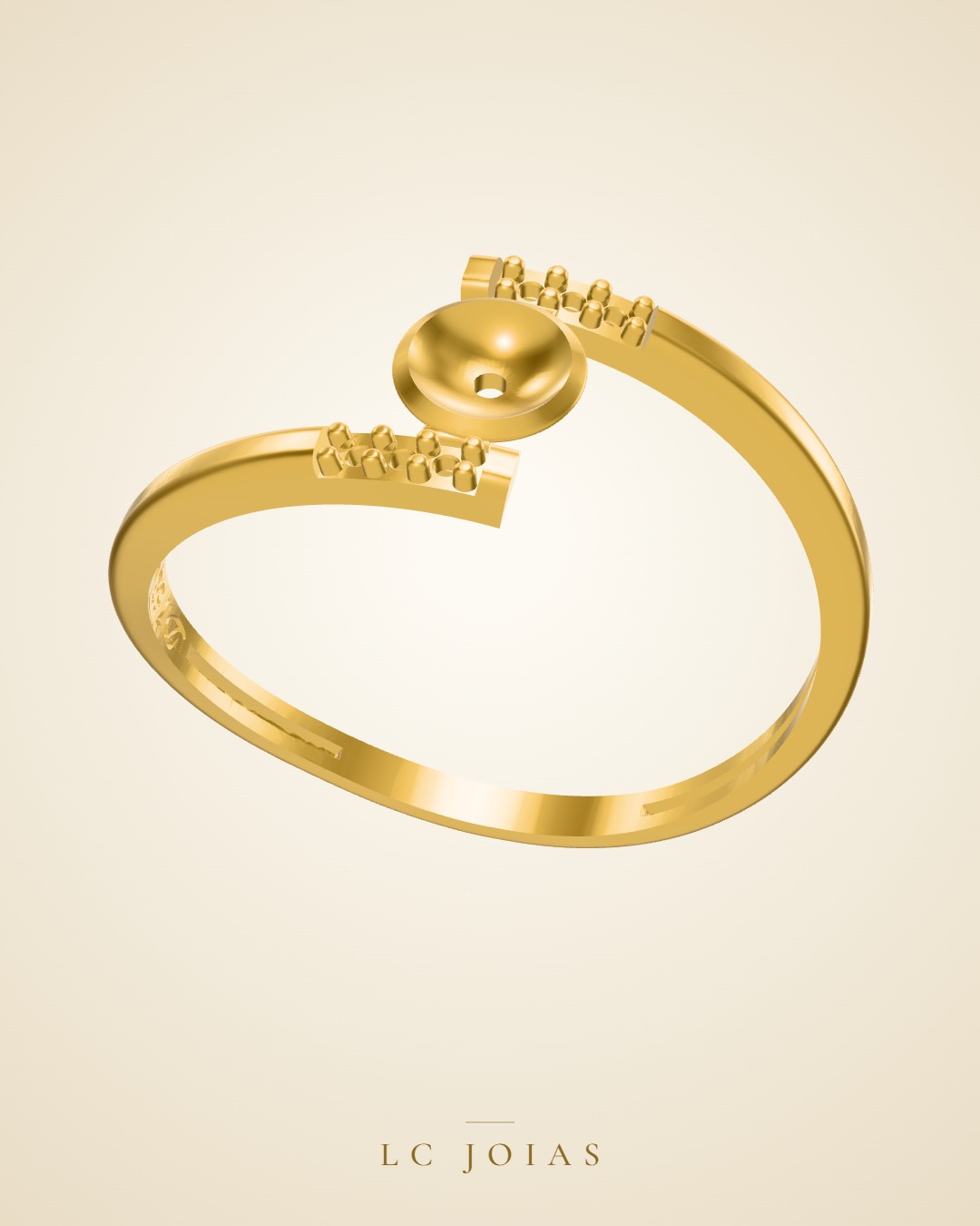 Anel 1822 an em ouro