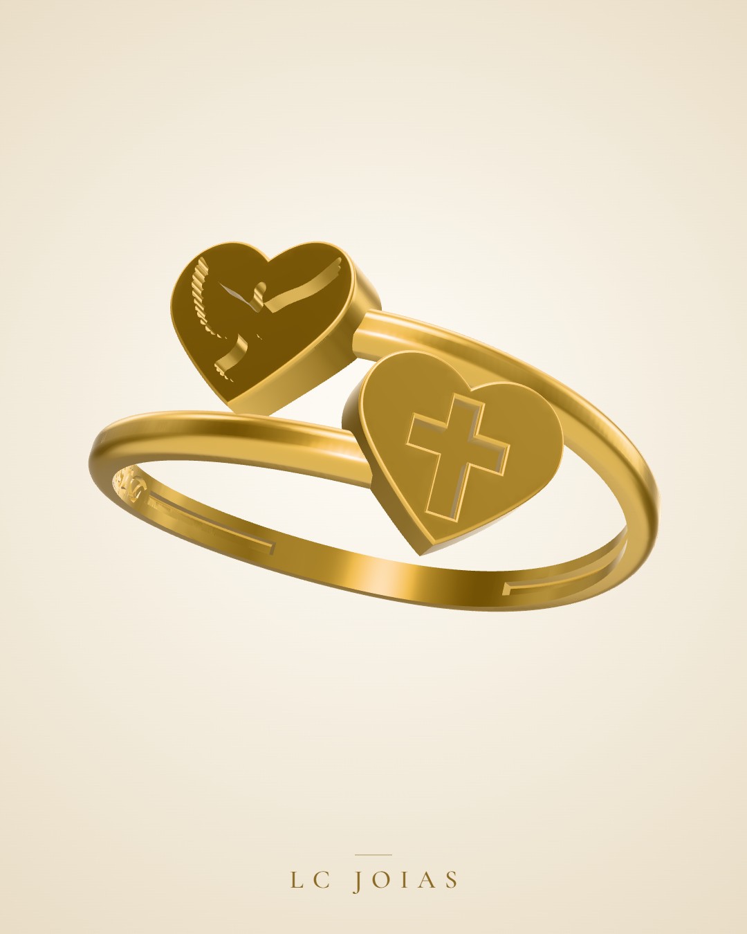 Anel 1786 an em ouro