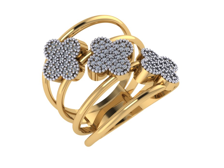 Anel 7295 an em ouro