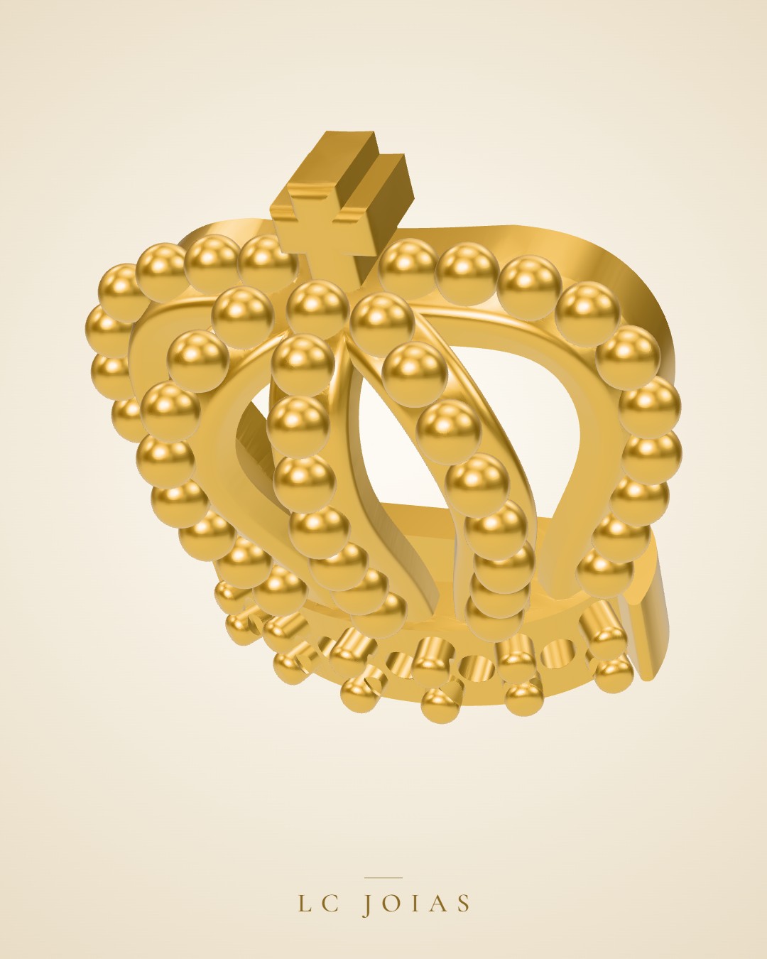 Brinco 714 br em ouro