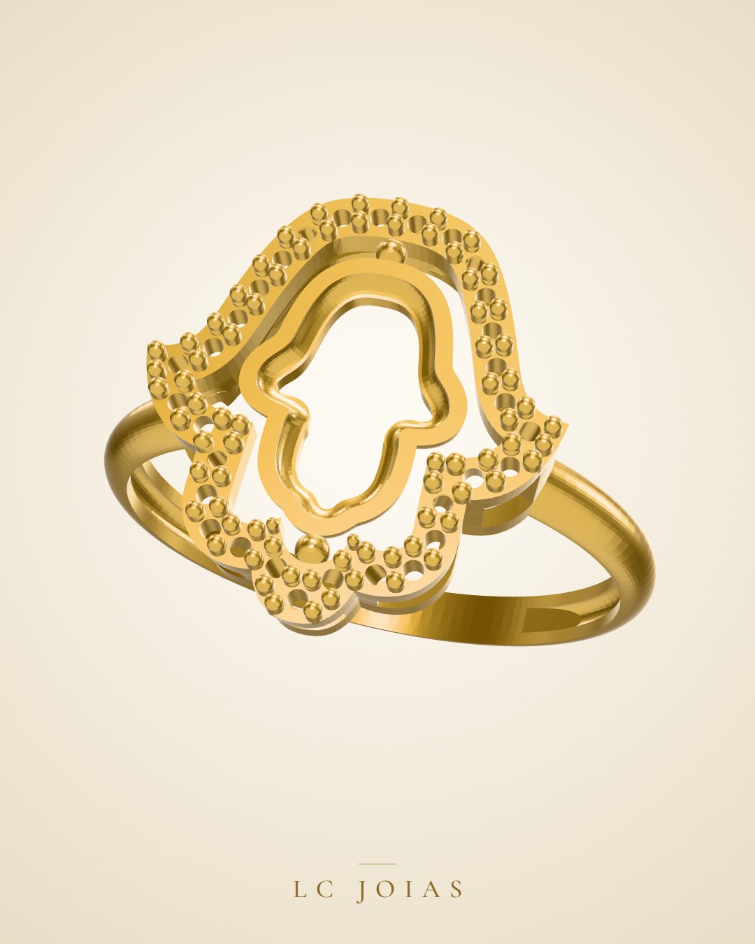 Anel 1508 an em ouro