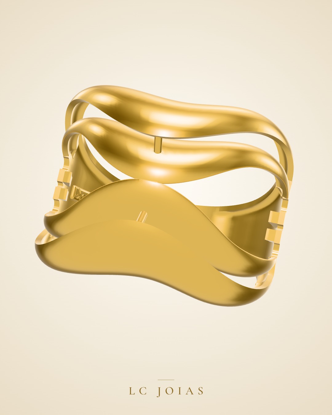 Anel 8006 an em ouro