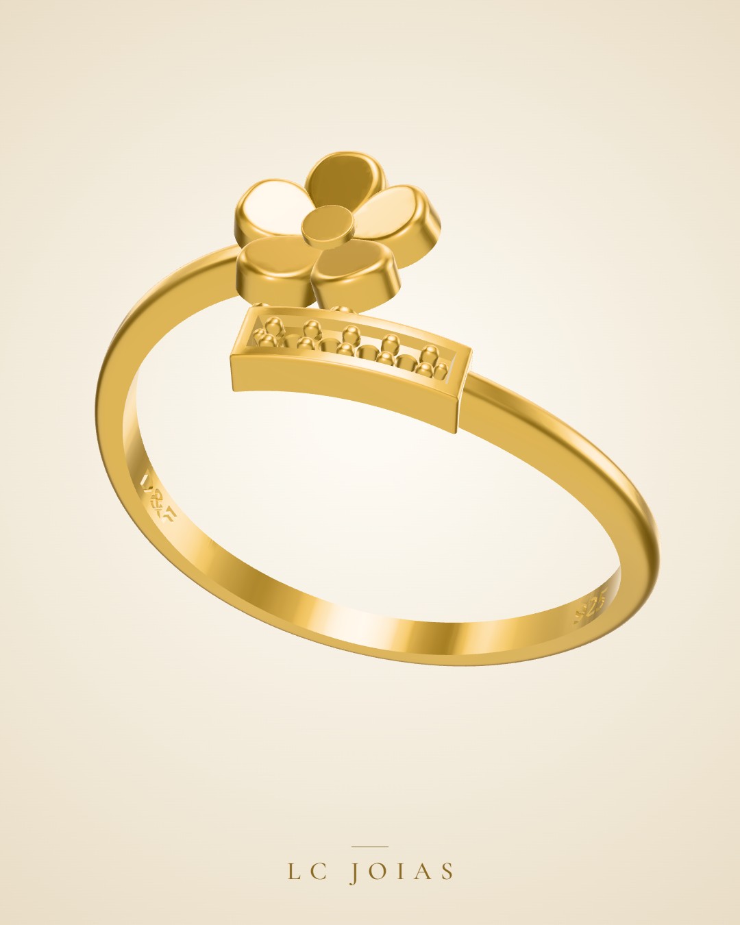 Anel ag 1938 an em ouro
