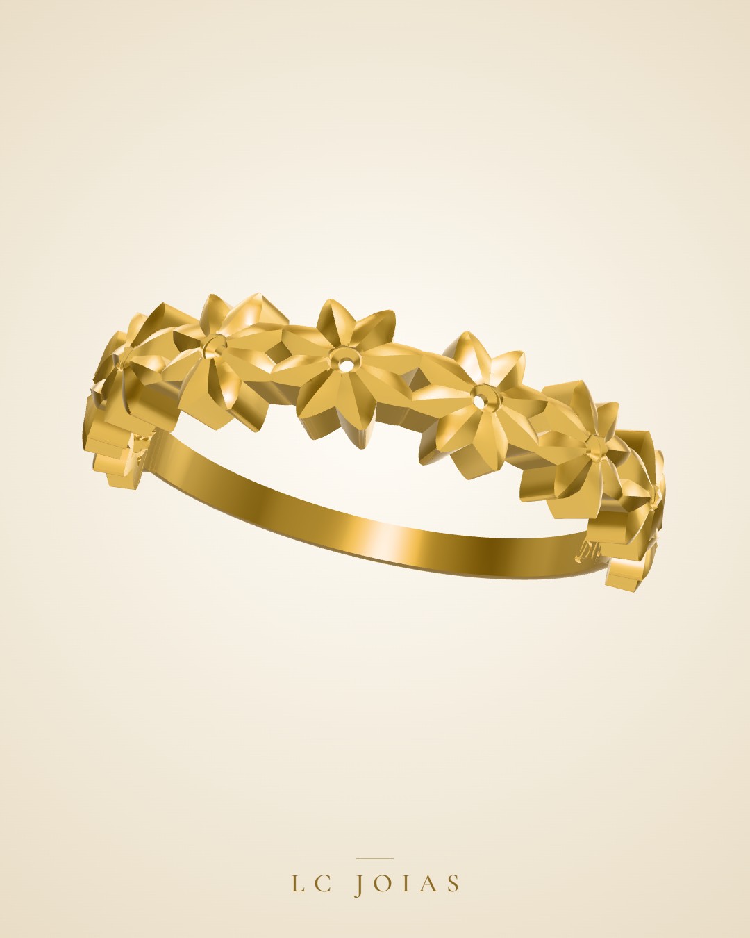 Anel 7547 an em ouro