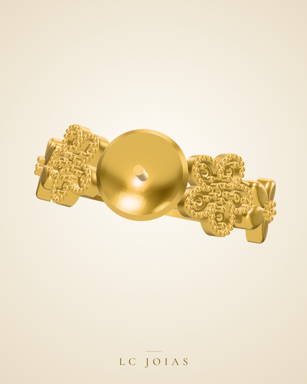 Anel 7770 an em ouro