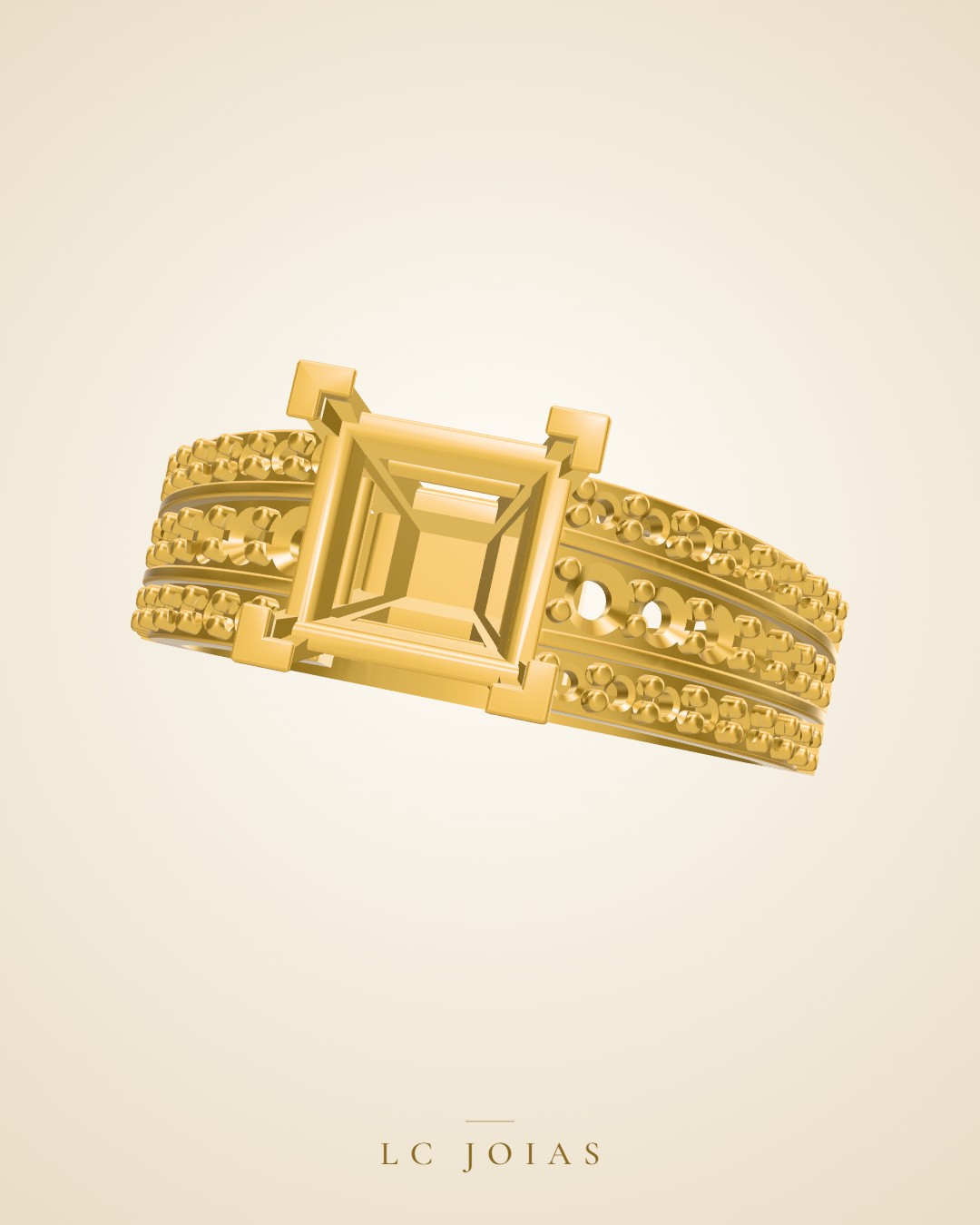 Anel 7832 an em ouro