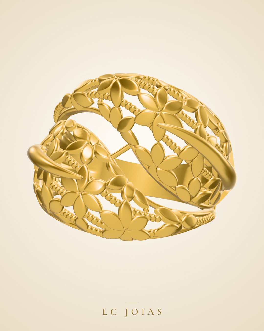 Anel 1149 z an em ouro