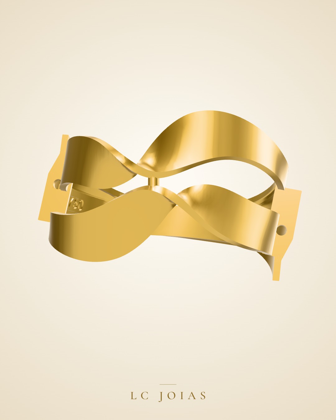 Anel 7772 ann em ouro