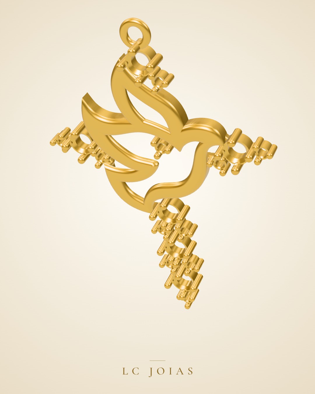 Pingente d 0014 pg em ouro