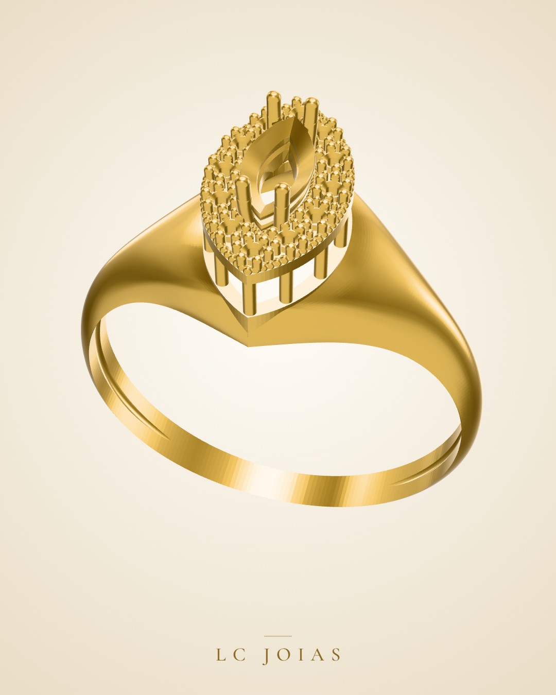 Anel 3725 anel em ouro