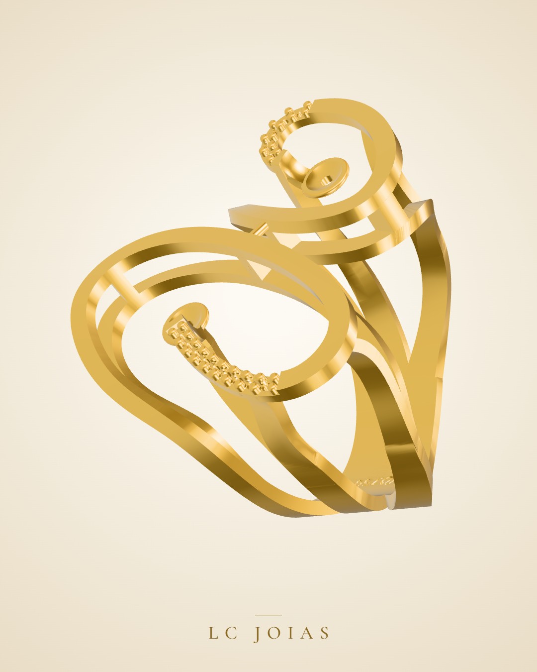 Anel 7591 an em ouro