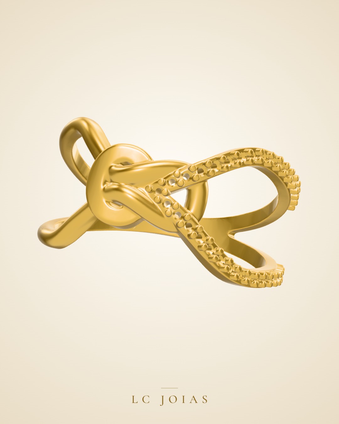 Anel 1283 z an em ouro