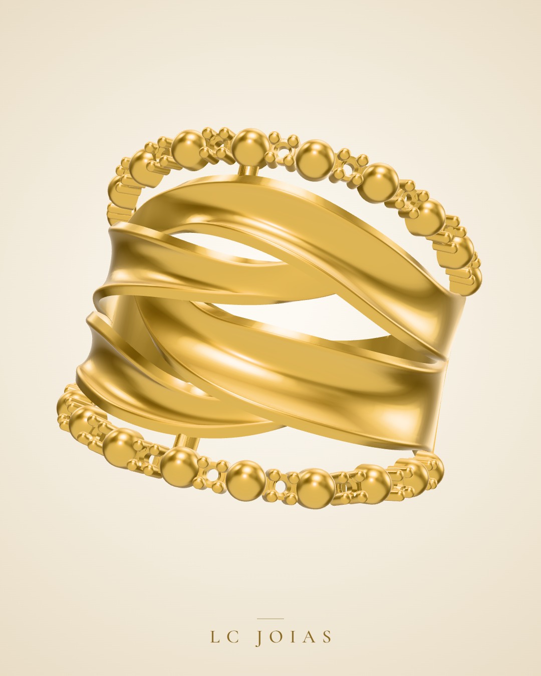 Anel 7576 an em ouro
