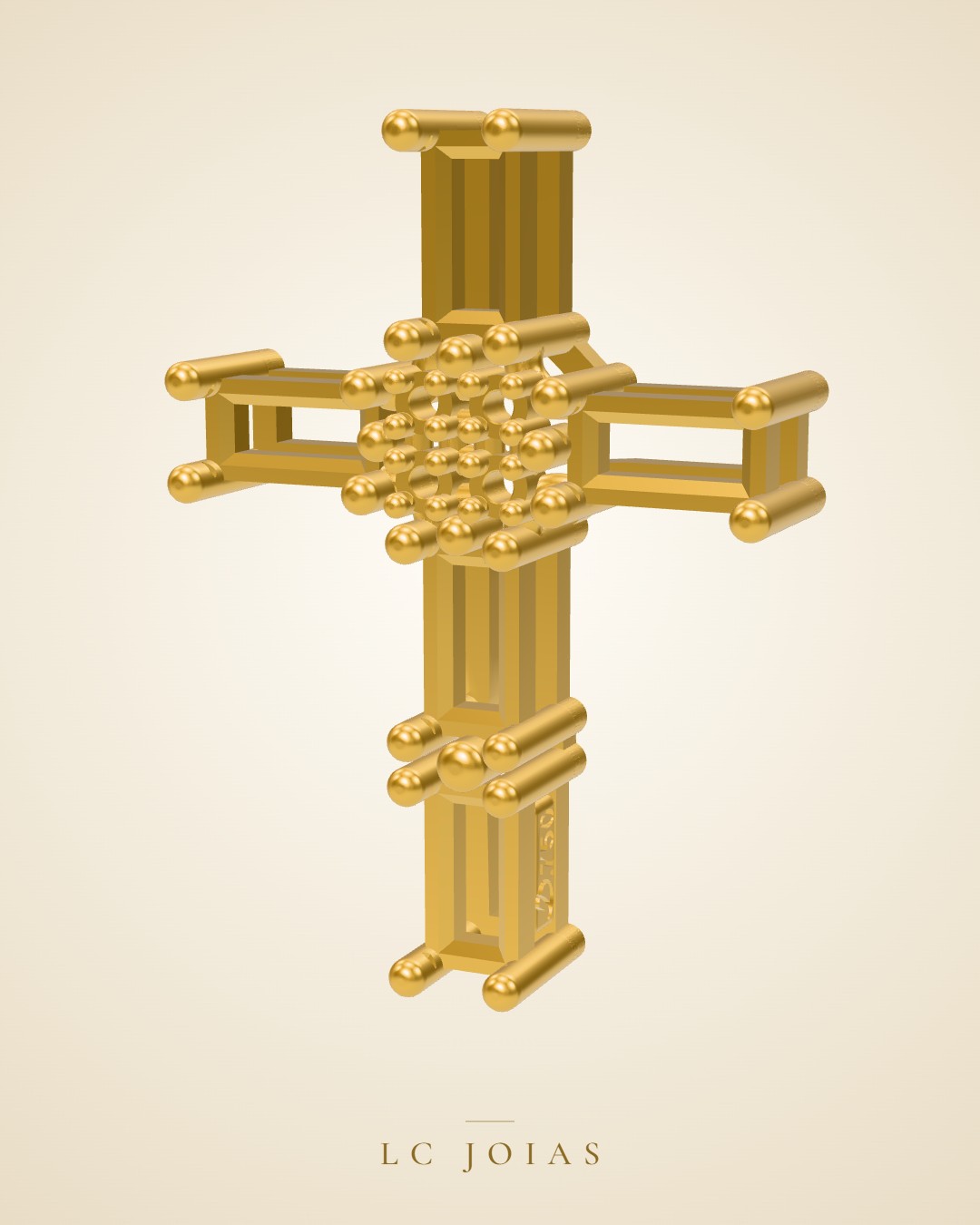 Pingente 8486 pg em ouro
