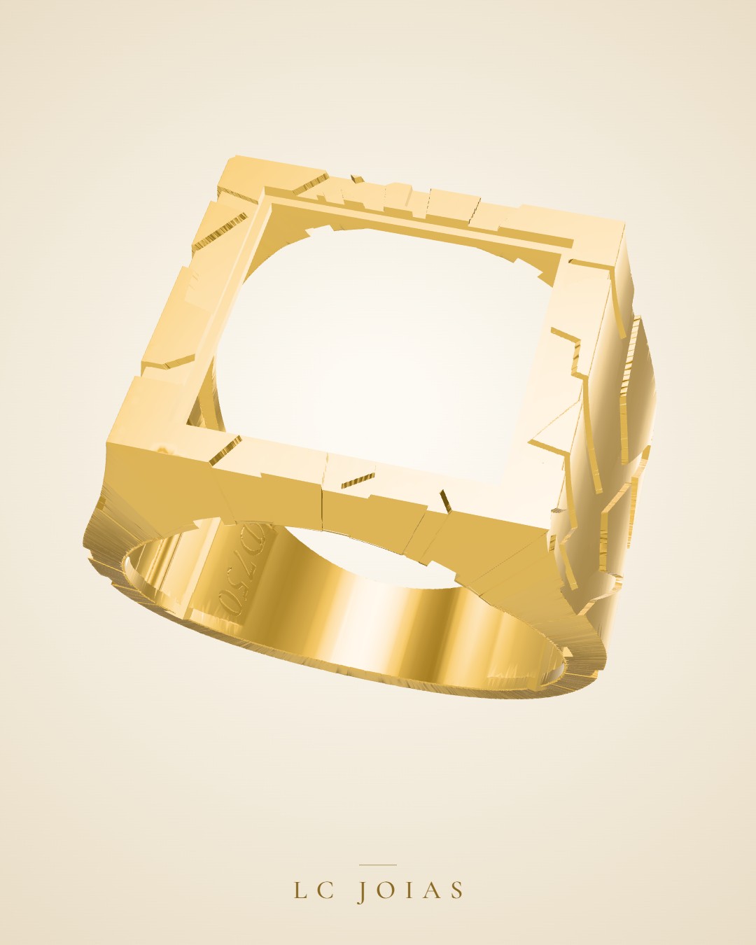 Anel 3819 anel em ouro