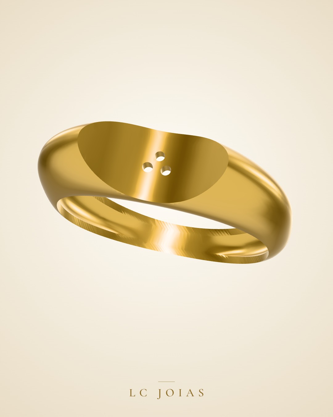 Anel 6281 an em ouro