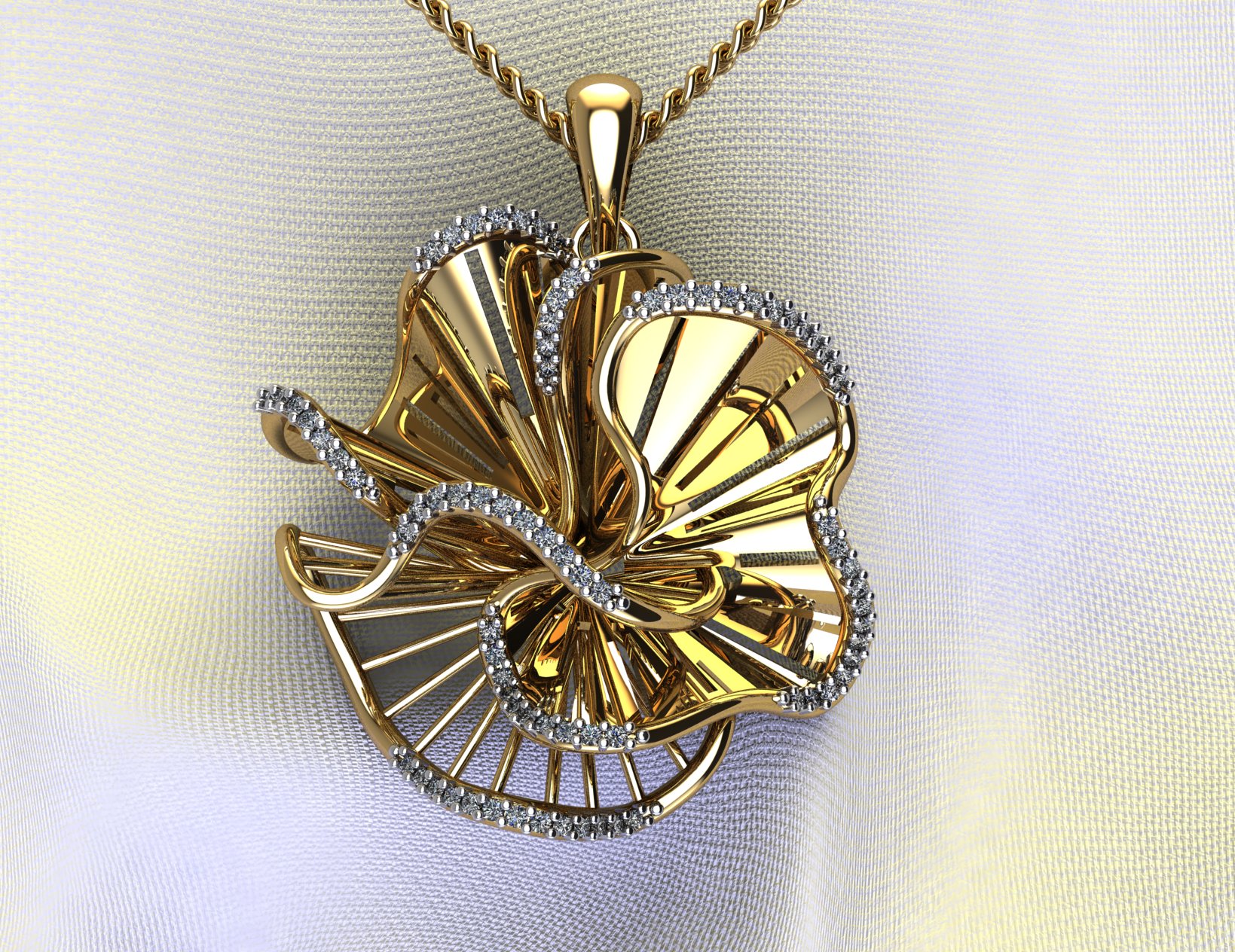 Pingente 8061 pg em ouro