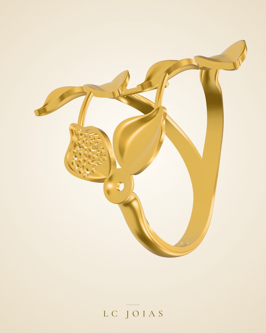 Anel 7594 an em ouro