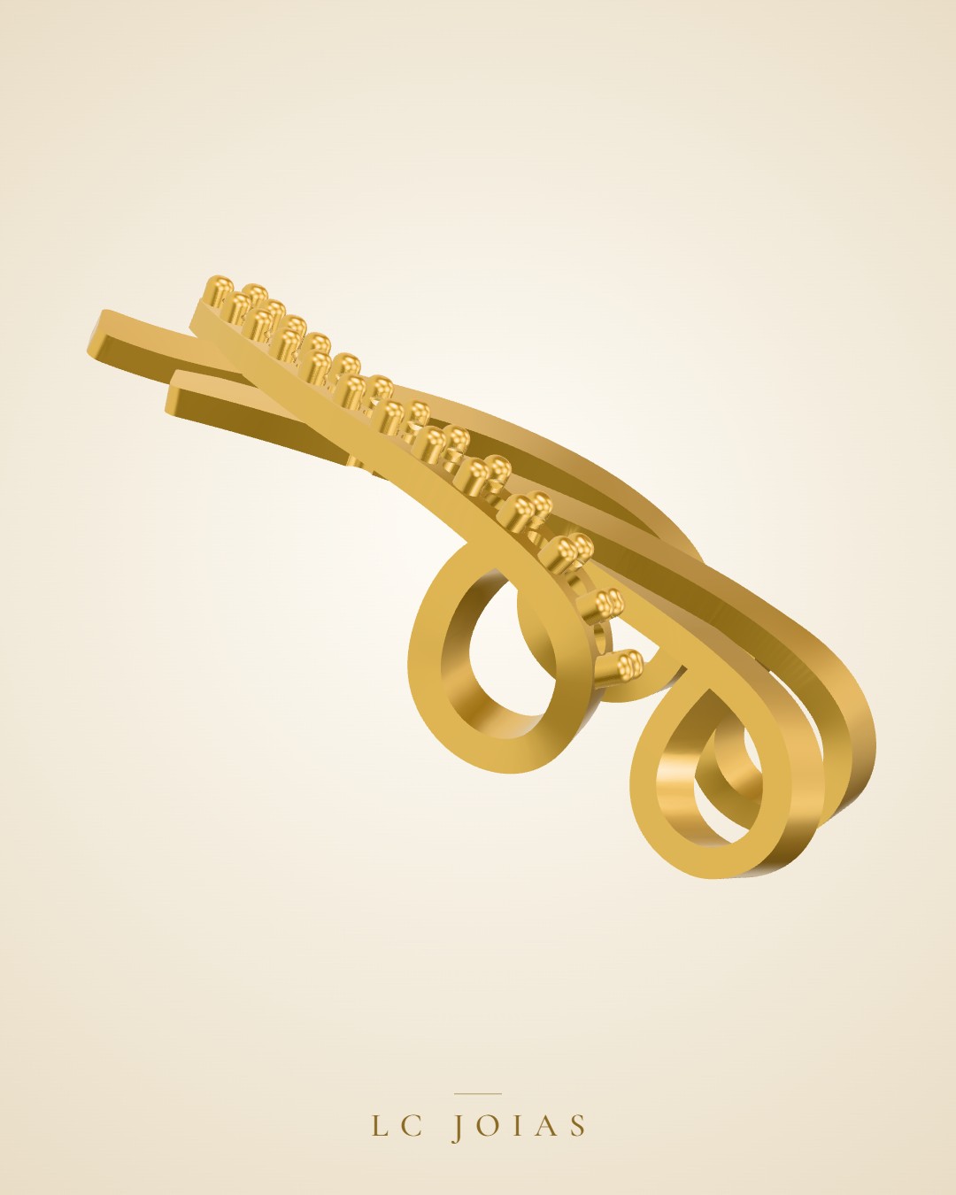 Brinco 7859 br b em ouro