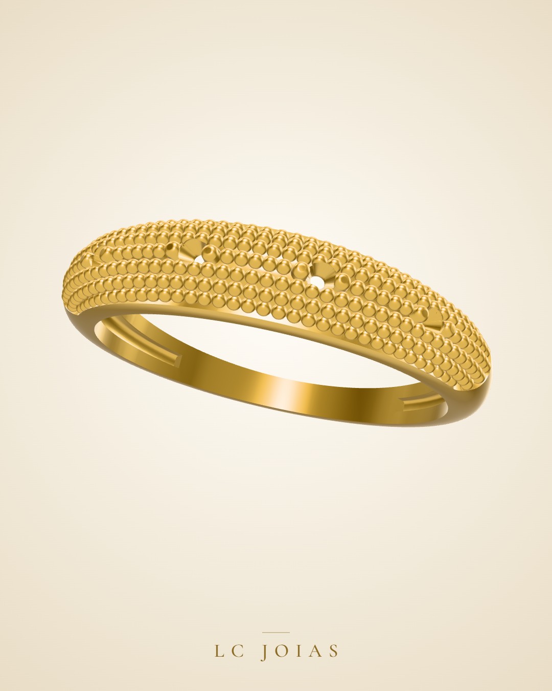 Anel 7036 an p em ouro