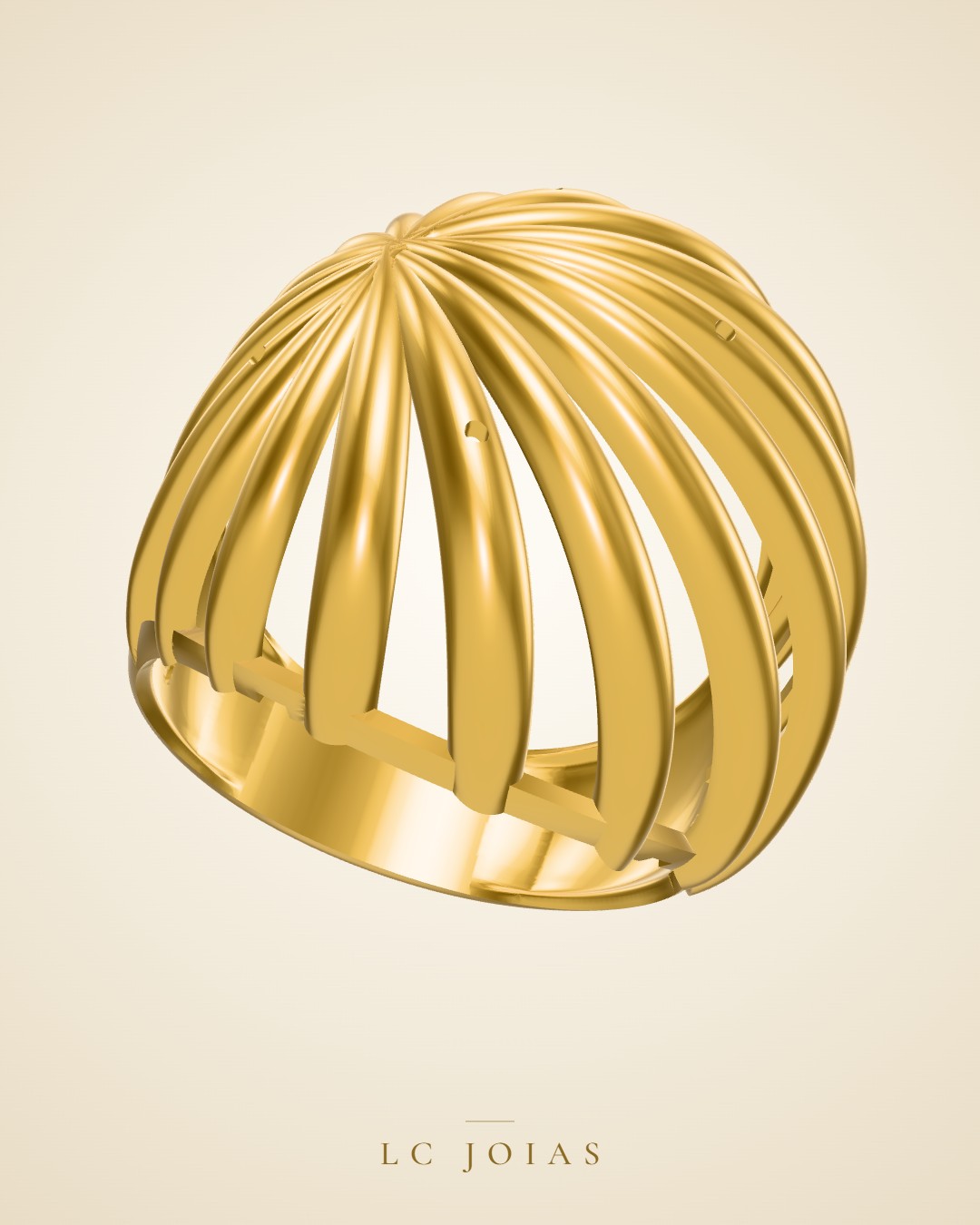 Anel 6215an em ouro
