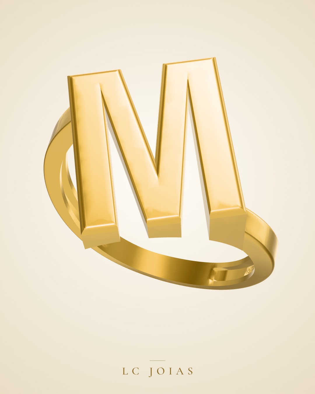 Anel 1411 an m em ouro