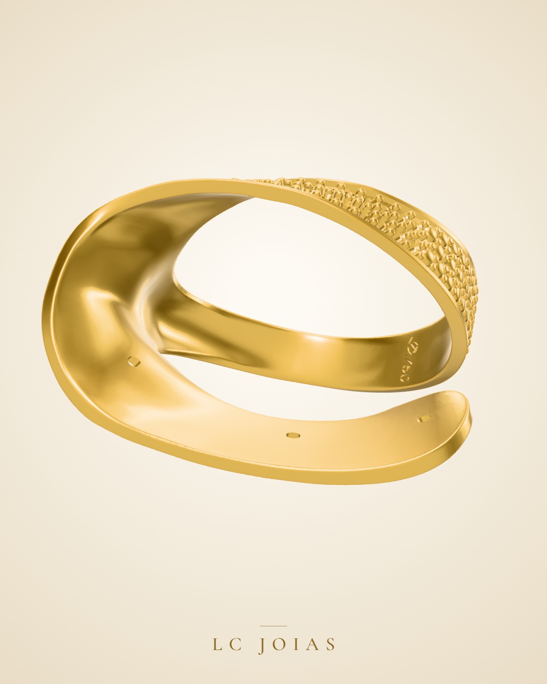 Anel 7656 an em ouro