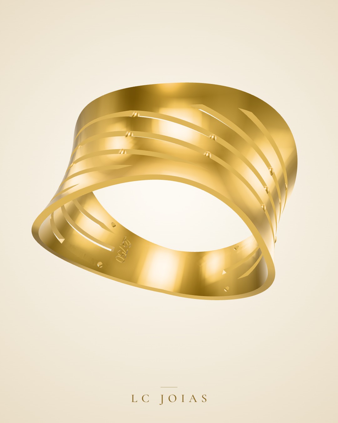 Anel 3533 anel em ouro