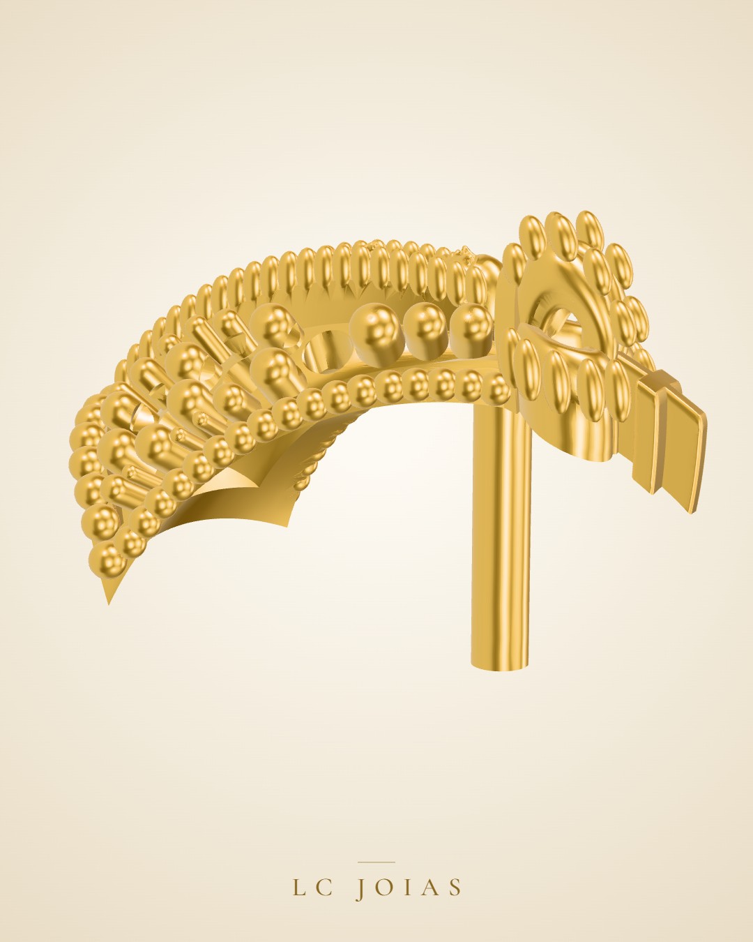 Pulseira d 0010 pul sta em ouro