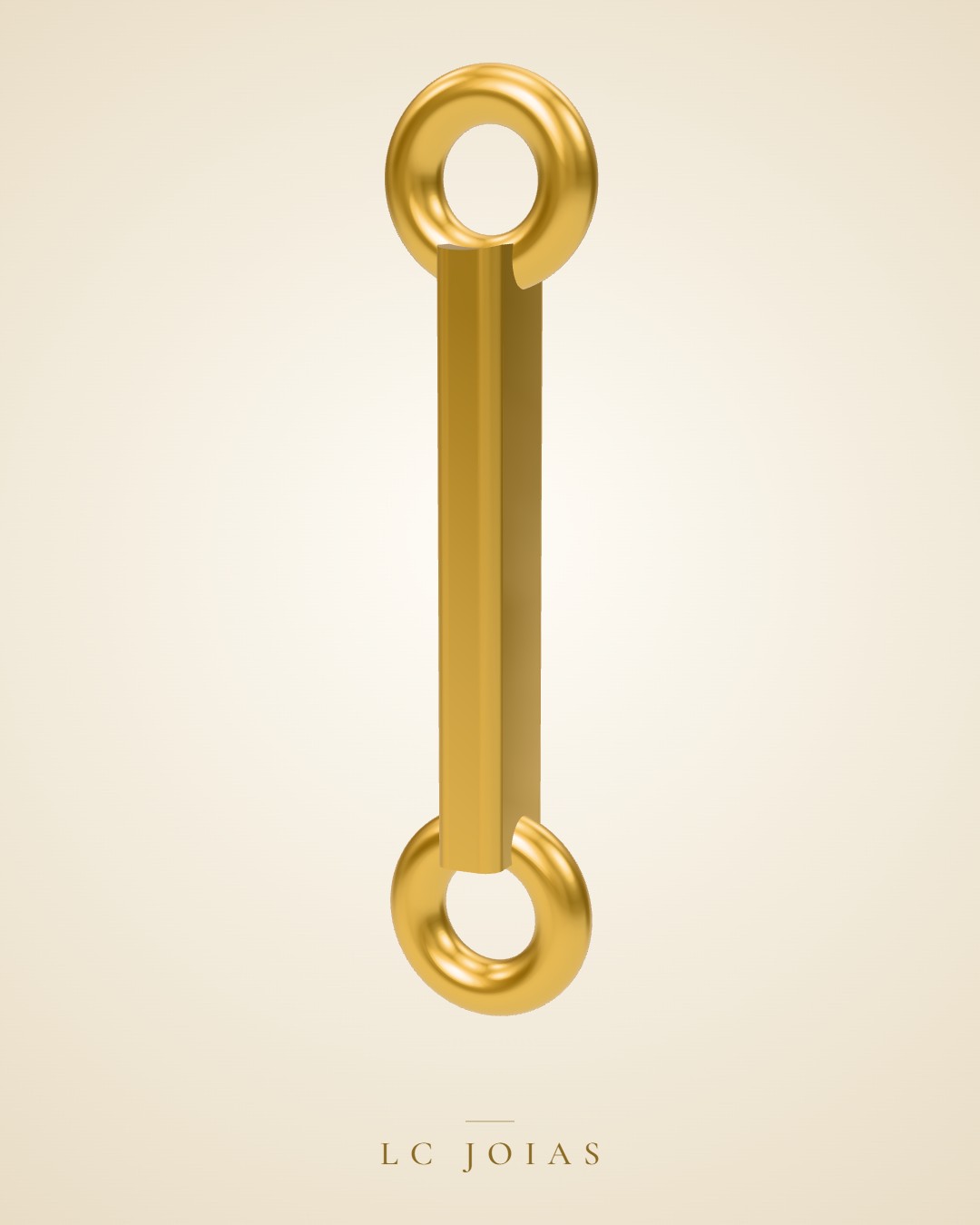 Pingente 8130 pg palito colocar 3 em ouro