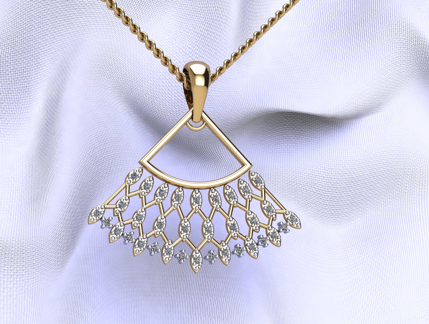 Pingente 8212 pg em ouro