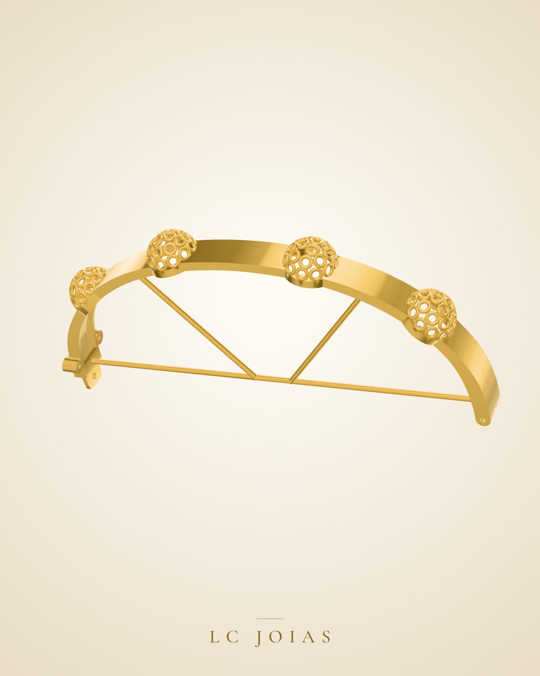 Pulseira 7646 pul b em ouro