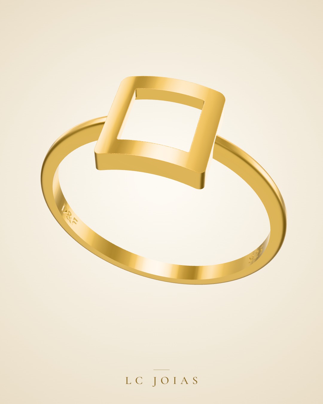 Anel ag 1916 an r$;24,00 em ouro