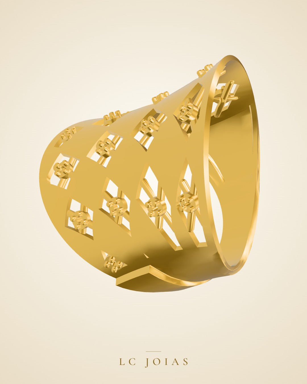Anel 6040 an em ouro