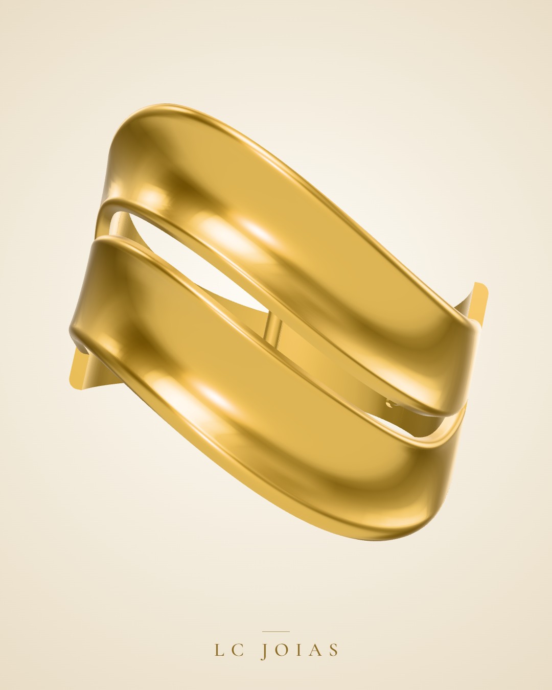 Anel 7535 an em ouro